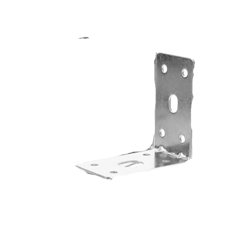 L-förmige Edelstahl-Eckhalterung 5 stücke Verdickt L-förmigen Regal Klammern Eisen Rechten Winkel Ecke Unterstützung Hardware Heavy Duty Metall Schrank Halter von AURVIX