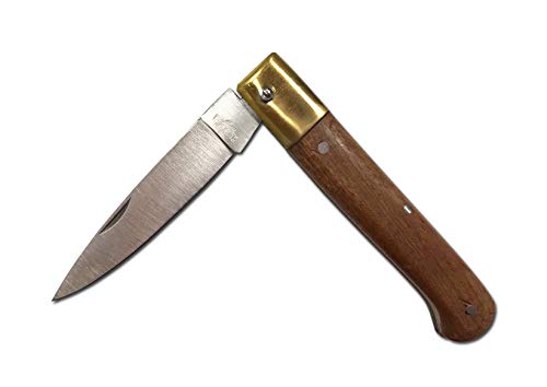 AUSONIA - 23029 TASCHENMESSER MODELL CALABRESE MIT EDELSTAHLKLINGE UND HOLZGRIFF 23 CM von AUSONIA