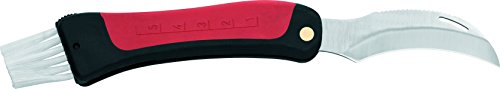 AUSONIA - 26306 PILZMESSER MIT EDELSTAHLGRIFF AISI 440 MIT GRIFF AUS KAUTSCHUK 18 CM von AUSONIA