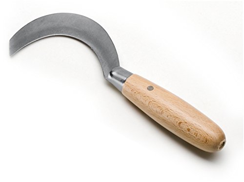AUSONIA - 33215 REBMESSER GARTENMESSER 21 CM MIT HOLZGRIFF von AUSONIA