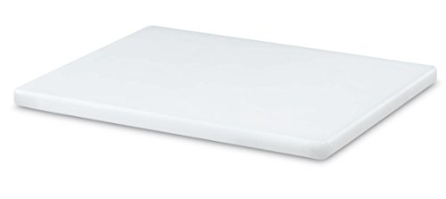 AUSONIA - 66422 FLEISCHER-SCHNEIDEBRETT AUS POLYETHYLEN 30 X 20 X 1, WEISS, KANN AN WAND/MÖBEL BEFESTIGT WERDEN von AUSONIA