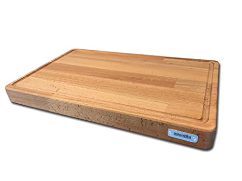 AUSONIA - 66440 FLEISCHER SCHNEIDEBRETT BUCHENHOLZ SCHNEIDEBRETT 40x25x4 MIT MIT GUMMIFÜSSEN AUSONIA - 66440 FLEISCHER SCHNEIDEBRETT BUCHENHOLZ SCHNEIDEBRETT 40x25x4 MIT MIT GUMMIFÜSSEN von AUSONIA