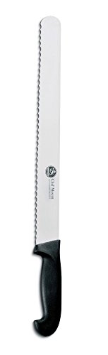 AUSONIA - 67478 KONDITORMESSER KONDITORMESSER KONDITORSAGE KUCHENMESSER TORTENMESSERMIT WELLENSCHLIFF GEZAHNTER KLINGE AUS ROSTFREIEM 440ER EDELSTAHL CM 36 UND GRIFF AUS UNGIFTIGEM POLYPROPYLEN AUSONIA - 67478 KONDITORMESSER KONDITORMESSER KONDITORSAGE KUCHENMESSER TORTENMESSERMIT WELLENSCHLIFF GEZAHNTER KLINGE AUS ROSTFREIEM 440ER EDELSTAHL CM 36 UND GRIFF AUS UNGIFTIGEM POLYPROPYLEN von AUSONIA