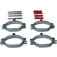 Austroflex - Ovalschellenset für Solar-Flexrohr Solarleitung DN20 DN25 2in2 Solar Befestigung von AUSTROFLEX