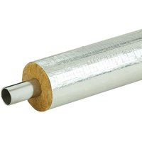 Steinwolle Rohrschale alukaschiert 18x20 mm Rohrisolierung - Austroflex von AUSTROFLEX