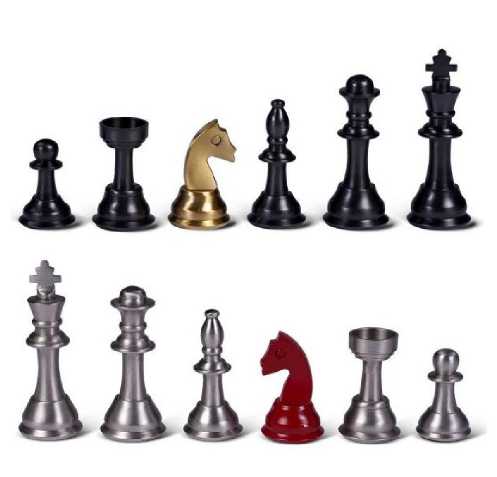 AUTHENTIC MODELS Dekofigur Chess Set Metal von AUTHENTIC MODELS