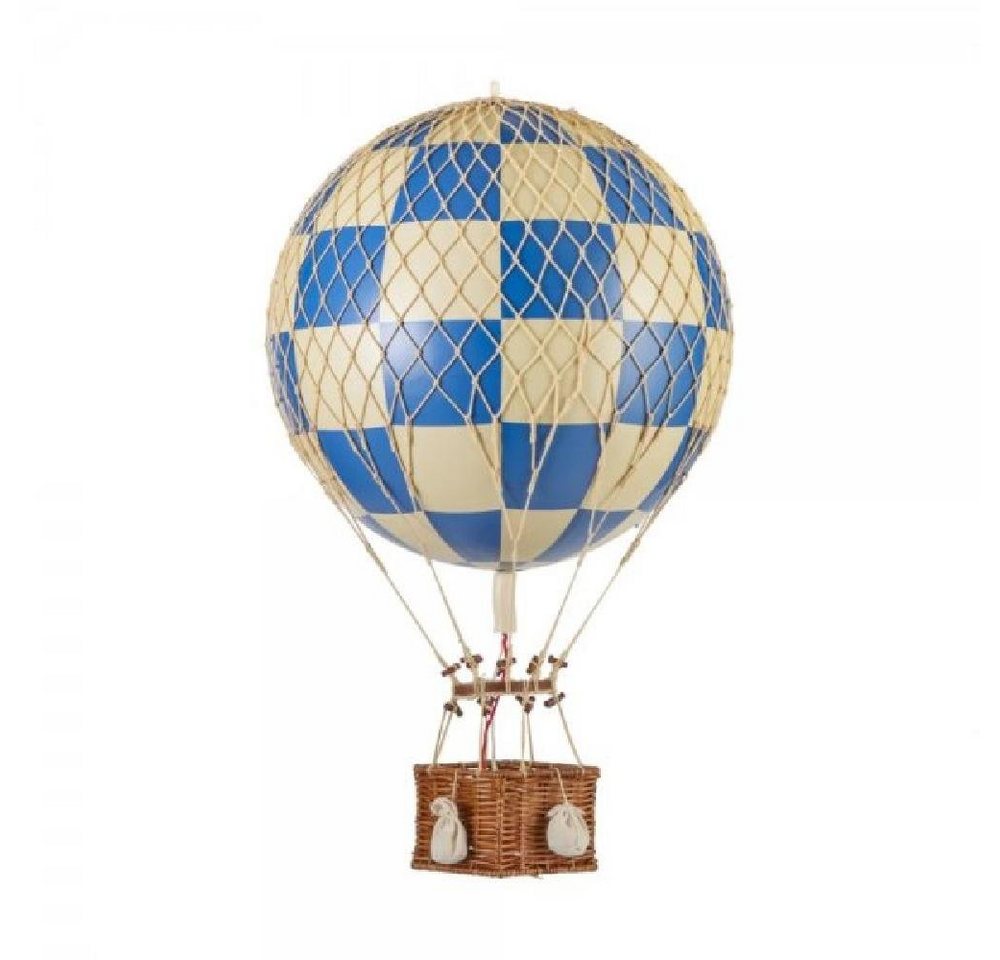 AUTHENTIC MODELS Skulptur AUTHENTHIC MODELS Ballon Royal Aero Check Blue (32cm) von AUTHENTIC MODELS