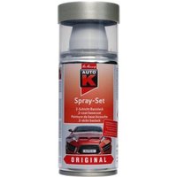 Auto-k - Spray-Set vw Audi atlasgrau metallic LP7V 150 ml Autolack Spraylack Lack von AUTO-K
