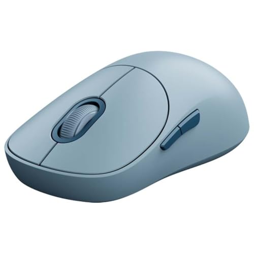 AUTO LABEL. FIRST CLASS DRIVER ACCESSORIES Xiaomi Wireless Mouse 3, kabellose PC-Maus mit Bluetooth-Verbindung, optische Gaming-Maus in Blau, ergonomische PC-Maus mit präzisem Sensor von AUTO LABEL. FIRST CLASS DRIVER ACCESSORIES