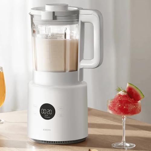 Xiaomi Blender Pro – Intelligenter Entsafter mit App-Steuerung und 9 Geschwindigkeitsstufen | 8 Edelstahlklingen | Mixer mit heißer und kalter Mischung und 1,75 l Fassungsvermögen | von AUTO LABEL. FIRST CLASS DRIVER ACCESSORIES