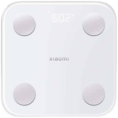 Xiaomi Mi Body Composite S400 | Intelligente Körperfett- und Muskelwaage | Digitale Personenwaage mit Bluetooth 5.0 | weißes Körpergewicht | kompatibel mit iOS und Android von AUTO LABEL. FIRST CLASS DRIVER ACCESSORIES