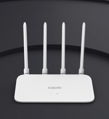 Xiaomi Router Ac1200, Glasfaser-Router 1200 Mbit/s, Router mit 128 MB Speicher, kabelloser Dualband-Router mit 4 Omnidirektionalen Antennen, Weiß von AUTO LABEL. FIRST CLASS DRIVER ACCESSORIES
