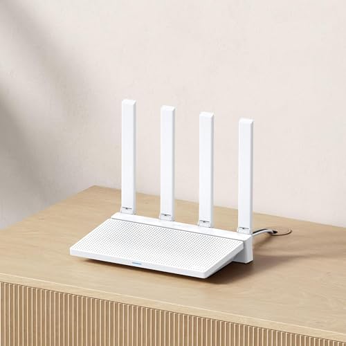 Xiaomi Router Ax3000T, Glasfaser-Router 2,4G, WLAN-Router mit 5 GHz, Dualband-Wireless-Router mit 4 Omnidirektionalen Antennen, Weiß Xiaomi Router Ax3000T, Glasfaser-Router 2,4G, WLAN-Router mit 5 GHz, Dualband-Wireless-Router mit 4 Omnidirektionalen Antennen, Weiß von AUTO LABEL. FIRST CLASS DRIVER ACCESSORIES