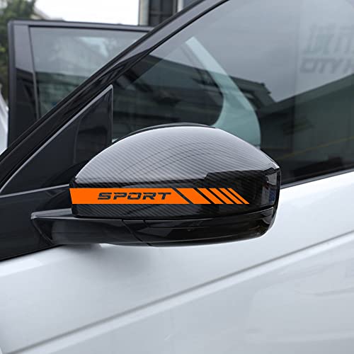 Autodomy Rückspiegel Aufkleber Stickers Auto mit Streifen Design Stripes Tuning 6 Stück mit Unterschiedlichen Breiten Sportdesign | Auto Tuning Aufkleber Streifen Orange Autodomy Rückspiegel Aufkleber Stickers Auto mit Streifen Design Stripes Tuning 6 Stück mit Unterschiedlichen Breiten Sportdesign | Auto Tuning Aufkleber Streifen Orange von AUTODOMY