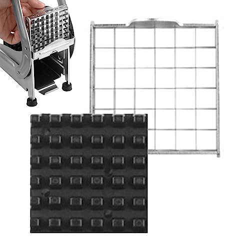 Ersatzklinge Für Pommes-Frites-Schneider, Edelstahl-Ersatzklingen, 1/2 Zoll Oder 3/8 Zoll, Professioneller Kartoffelschneider, Gemüsewürfelschneider, Obstschneider, Küchengerät Für Spülmaschinenfest von AUTOECHO