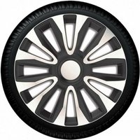 Radkappen-Satz - 15 Zoll - Avalone – Chrome-Schwarz von AUTOSTYLE