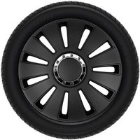 Radkappen-Satz - 15 Zoll - Silverstone - Schwarz von AUTOSTYLE