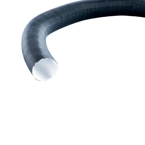 AUTOTERM Warmluftschlauch Warmluftrohr Heizungsschlauch flexibel APK 60mm 75mm 90mm für Standheizung Luftheizung Dieselheizung Auto Wohnwagen Wohnmobil Caravan Campervan PKW (75mm, Länge: 2m) von AUTOTERM