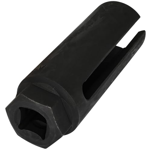 1/2" Laufwerk O2 Sauerstoffsensor Entfernung Steckschlüssel Offset Werkzeug 22mm Sauerstoffsensor-Stecknuss mit Seitlichem Kabelausschnitt von AUTOXBERT