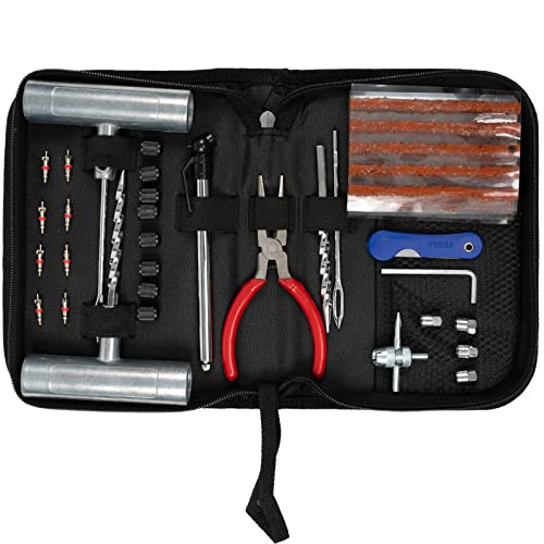 45 Tlg Autoreifen Reparatur Set Kfz PKW Reifen Flickzeug Pannenset Flicken Satz für Motorrad ATV LKW und Traktor Pannenset 45 Tlg Autoreifen Reparatur Set Kfz PKW Reifen Flickzeug Pannenset Flicken Satz für Motorrad ATV LKW und Traktor Pannenset von AUTOXBERT