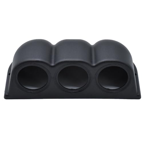 AUTOXBERT Universal Triple Gauge-Konsolen-Armaturenbrett-Pod, Auto Gauge Halterung Instrumentenhalter, 52mm 3fach Auto Instrumentenhalter, Armaturenbrett Instrument Halterung, Klemmstativ für Messuhr AUTOXBERT Universal Triple Gauge-Konsolen-Armaturenbrett-Pod, Auto Gauge Halterung Instrumentenhalter, 52mm 3fach Auto Instrumentenhalter, Armaturenbrett Instrument Halterung, Klemmstativ für Messuhr von AUTOXBERT