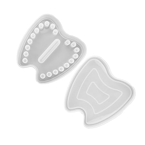 AUTSUPPL 1 Satz DIY Silikonform für Erinnerungsbox Flexibel Wiederverwendbar Hohe zur Aufbewahrung von Milchzähnen und Lanugo für Kreative Bastelprojekte mit Kindern von AUTSUPPL