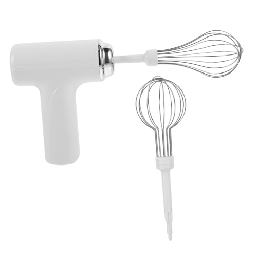 AUTSUPPL 1 Stück Elektrischer Handmixer Verstellbarer Kabelloser Eiermixer mit für Schnelle von Eiern Sahne Butter und Teig für Backen Zuhause von AUTSUPPL