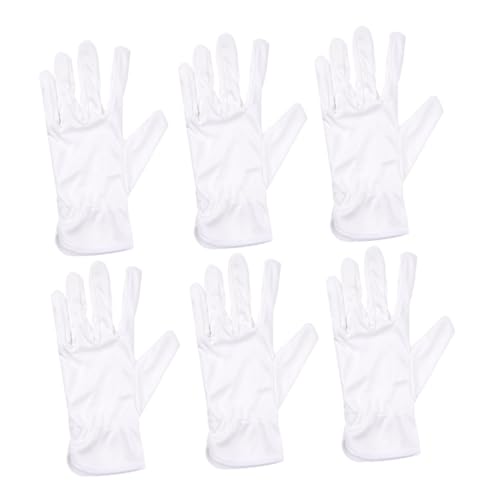 AUTSUPPL 10 Paar Mikrofasrige Weiße Schutzhandschuhe Staubfreie Handschuhe Elastisch mit Bündchen für Schmuckreinigung Sichere Handhabung Wiederverwendbar und Hautfreundlich AUTSUPPL 10 Paar Mikrofasrige Weiße Schutzhandschuhe Staubfreie Handschuhe Elastisch mit Bündchen für Schmuckreinigung Sichere Handhabung Wiederverwendbar und Hautfreundlich von AUTSUPPL