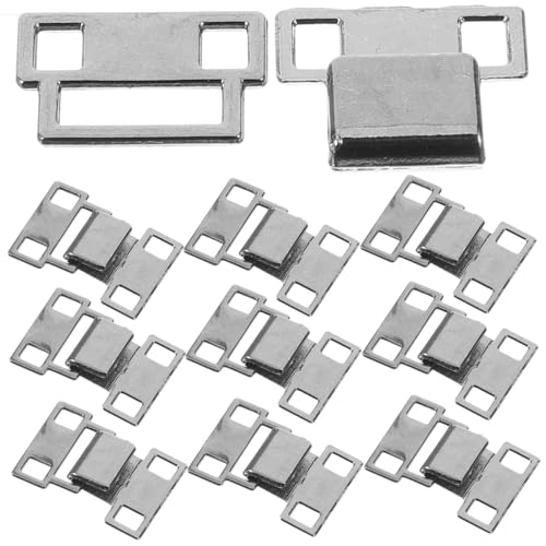 AUTSUPPL 10 Sätze Metall Hosenhaken und Bügelverschluss Robust für Kleidung Nähen und Reparatur Vielseitig Einsetzbar für Hosen Röcke und DIY bekleidungszubehör von AUTSUPPL