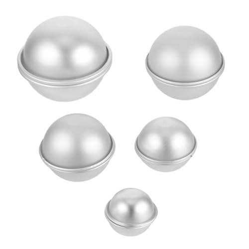 AUTSUPPL 10 Stück Teiliges Aluminium halbkugel backform Antihaftbeschichtete Multifunktionale Kuchenform für Anfänger Langlebig Leicht zu Reinigen für Zuhause Partys und Kreative AUTSUPPL 10 Stück Teiliges Aluminium halbkugel backform Antihaftbeschichtete Multifunktionale Kuchenform für Anfänger Langlebig Leicht zu Reinigen für Zuhause Partys und Kreative von AUTSUPPL
