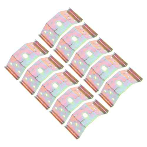 AUTSUPPL 10 Stück Teiliges Möbel Eckverbinder aus Schwere Ausführung Stabiler Winkelverbinder für Tisch Stuhl Schrank und Regal Universeller Möbelbeschlag für Sichere Verbindung und von AUTSUPPL