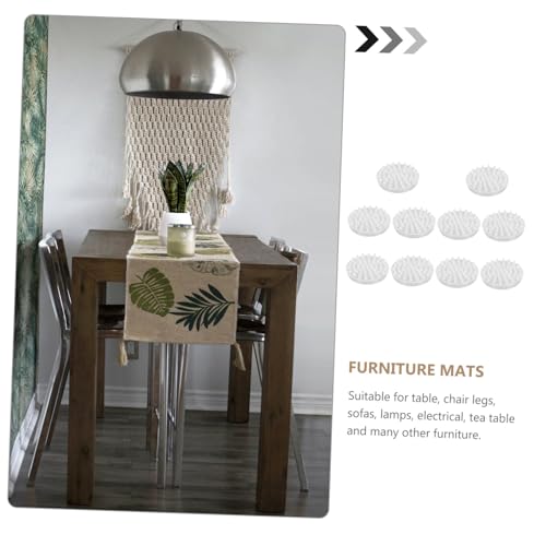 AUTSUPPL 10 Stück Teiliges Transparente rutschfeste Möbel Pads aus Langlebigem Kunststoff Möbelbodenschoner Ømm mit Anti Kratz Funktion und Geräuschreduzierend für Tische und Stühle AUTSUPPL 10 Stück Teiliges Transparente rutschfeste Möbel Pads aus Langlebigem Kunststoff Möbelbodenschoner Ømm mit Anti Kratz Funktion und Geräuschreduzierend für Tische und Stühle von AUTSUPPL