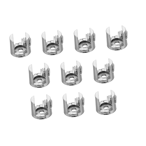 AUTSUPPL 10 Stück Wandmontage Spiegelhalterung Verstellbare Glasklammer für Badezimmer Vielseitig Einsetzbar Geeignet für Glasstärken AUTSUPPL 10 Stück Wandmontage Spiegelhalterung Verstellbare Glasklammer für Badezimmer Vielseitig Einsetzbar Geeignet für Glasstärken von AUTSUPPL