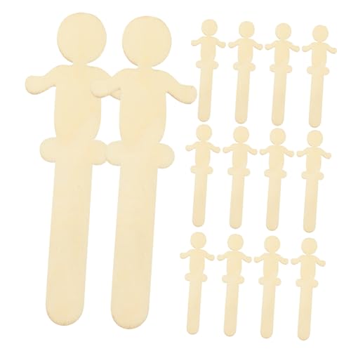 AUTSUPPL 100 Stück Holzscheiben Bastelset Unbehandelte Holzfiguren Menschenform DIY Holzreste Basteln Holzplatten für Kreative Kinderhandarbeit und Wohnkultur AUTSUPPL 100 Stück Holzscheiben Bastelset Unbehandelte Holzfiguren Menschenform DIY Holzreste Basteln Holzplatten für Kreative Kinderhandarbeit und Wohnkultur von AUTSUPPL