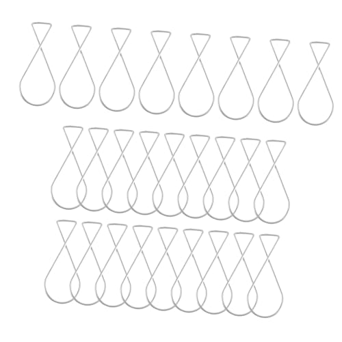 AUTSUPPL 100 Stück Metall Deckenhaken Spring Back Haken für Deckenaufhängung Rostbeständige Clips für Hochzeits Raumdekoration Schwerlast Deckenhalterung für Zuhause und Büro von AUTSUPPL