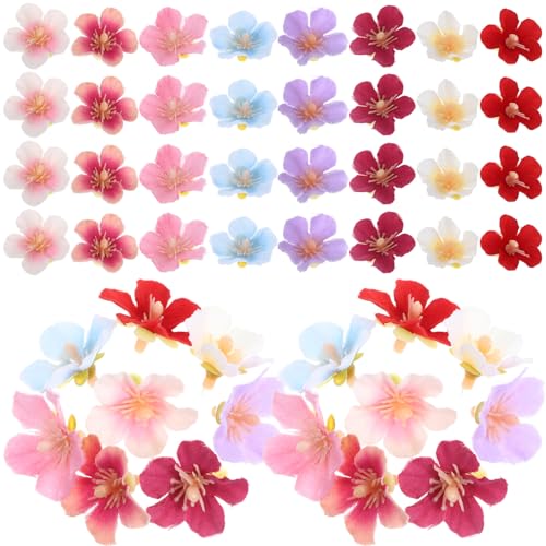 AUTSUPPL 100 Stück Mini Künstliche Kirschblütenblätter Realistisch aus Seide für DIY Basteln Hochzeit Dekorationen Miniatur Blumenverzierung Simulation Blumen Materialpaket von AUTSUPPL