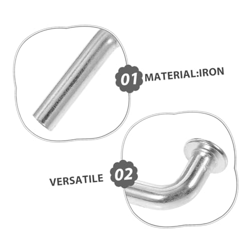 AUTSUPPL 100 Stück Rack- Und Regal-sicherheitsstifte M7 Hochleistungs-eisenbolzen L-förmiger Palettenregal-fallstift Für -heim-diy- AUTSUPPL 100 Stück Rack- Und Regal-sicherheitsstifte M7 Hochleistungs-eisenbolzen L-förmiger Palettenregal-fallstift Für -heim-diy- von AUTSUPPL