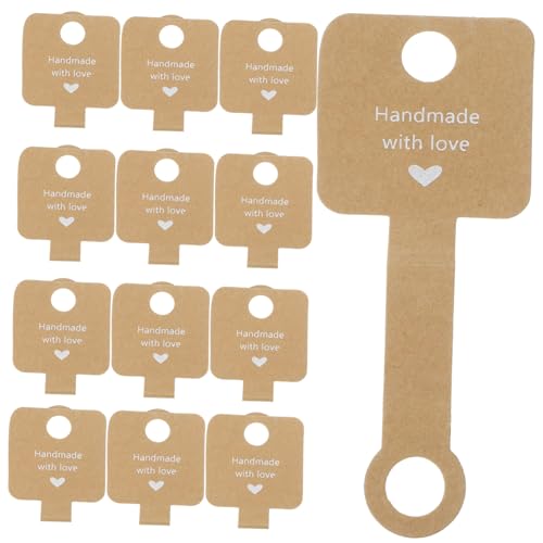 AUTSUPPL 100 Stück Schmuckkarten Klappkarten aus Kraftpapier für Halsketten Armbänder Selbstklebend Langlebig und Leicht für Schmuckpräsentationen und Einzelhandel AUTSUPPL 100 Stück Schmuckkarten Klappkarten aus Kraftpapier für Halsketten Armbänder Selbstklebend Langlebig und Leicht für Schmuckpräsentationen und Einzelhandel von AUTSUPPL