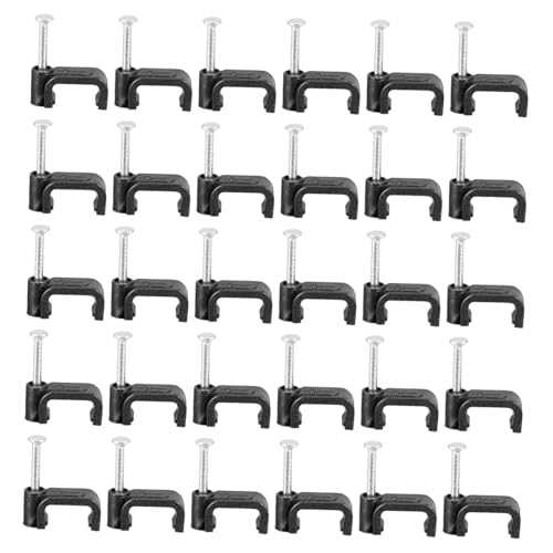 AUTSUPPL 100 Stück Schwarze Half Clamps Kabelbefestigungsklammern aus Robustem Material Vielseitige Rohrschellen zur Kabel Drahtfixierung Starke Haltekraft Langlebig und Einfach Anzubringen AUTSUPPL 100 Stück Schwarze Half Clamps Kabelbefestigungsklammern aus Robustem Material Vielseitige Rohrschellen zur Kabel Drahtfixierung Starke Haltekraft Langlebig und Einfach Anzubringen von AUTSUPPL
