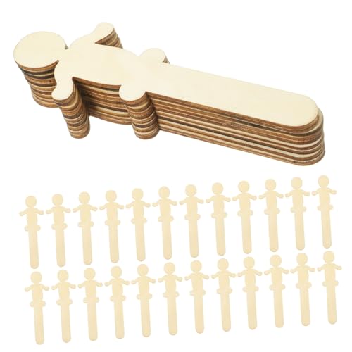 AUTSUPPL 100 Stück Unvollendete Holzscheiben zum Basteln DIY Holzfiguren in Menschenform Glatte Kanten Langlebiges Naturholz für Kreative Holzprojekte und Heimdekoration AUTSUPPL 100 Stück Unvollendete Holzscheiben zum Basteln DIY Holzfiguren in Menschenform Glatte Kanten Langlebiges Naturholz für Kreative Holzprojekte und Heimdekoration von AUTSUPPL