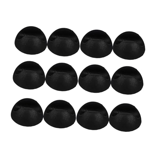 AUTSUPPL 12 Stück Teiliges PVC Tischbein Kappen Halbkugel Clips rutschfeste Möbel Füße Schutz für Hartholzböden Tisch Stuhl Beine Kratzfest Langlebig von AUTSUPPL