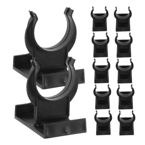 AUTSUPPL 15 Sätze Teiliges Kunststoff-trittschutzclips Verstellbare Sockelklammern für Möbel Küchenmöbel Sockelleistenverbinder Kabinettbeinschutz Clips Rutschfeste Anschlussclips für von AUTSUPPL