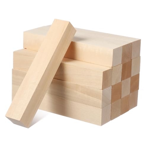 AUTSUPPL 16 Stück Teiliges Quadratische Holzdübel aus Unbehandeltem Lindenholz Stabile Holzstäbe zum Basteln Schnitzen und Dekorieren Glatte Oberfläche Vielseitig für DIY Projekte AUTSUPPL 16 Stück Teiliges Quadratische Holzdübel aus Unbehandeltem Lindenholz Stabile Holzstäbe zum Basteln Schnitzen und Dekorieren Glatte Oberfläche Vielseitig für DIY Projekte von AUTSUPPL
