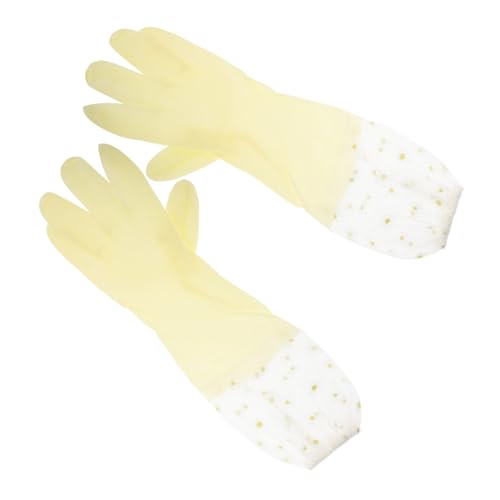 AUTSUPPL 2 Paare Gummi spülhandschuhe Wiederverwendbar Rutschfest Lange Küchenhandschuhe Für Geschirrspülen Hausreinigung Robust Ergonomisch Komfortabel Schutz AUTSUPPL 2 Paare Gummi spülhandschuhe Wiederverwendbar Rutschfest Lange Küchenhandschuhe Für Geschirrspülen Hausreinigung Robust Ergonomisch Komfortabel Schutz von AUTSUPPL