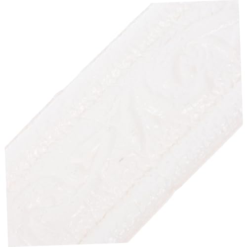 AUTSUPPL 2 Rollen Selbstklebende Flexible Wandleiste Schaumstoff Zierleiste für Wand Eckschutz Dicker Abziehbarer Molding Trim für Sockelleisten Decken Wanddekoration Weiß von AUTSUPPL