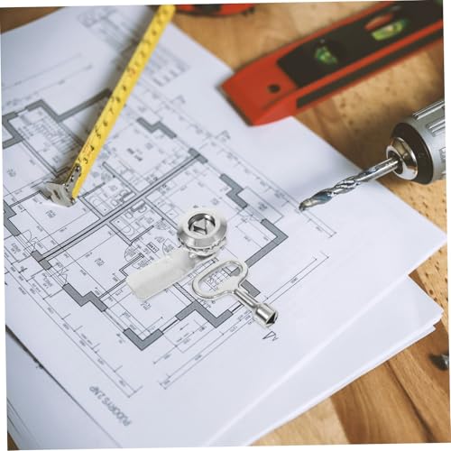 AUTSUPPL 2 Sätze Zinklegierung Dreieck cam schloss mit Schlüssel Elektrische Schränke und Mülltonnen Vielseitig Installieren Robust und Langlebig von AUTSUPPL