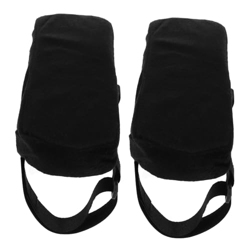 AUTSUPPL 2 Stück Bequeme Armlehnenpolster Bürostuhl und Weiche Armlehnenbezüge rutschfest Einfach zu Reinigen Stabiler Sitz Druckentlastend für Langes Sitzen von AUTSUPPL