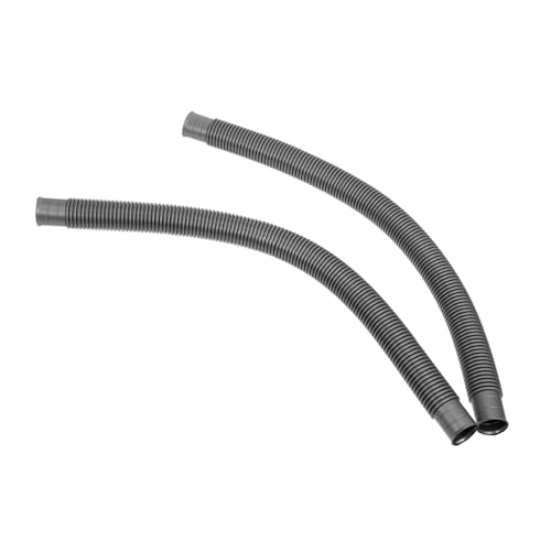 AUTSUPPL 2 Stück Flexibles Abflussrohr Waschbecken Ablaufgarnitur Verstellbar Auslaufsicher Robust für Badewanne Spüle Küche Drainage systeme von AUTSUPPL