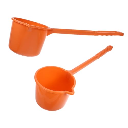 AUTSUPPL 2 Stück Japanische Badewasserkelle mit Langem Stiel Weicher Flexibler Kunststoff Sanfte Haarwäsche und Spülhilfe Multifunktional für Bad und Garten Modernes Design Schonend für AUTSUPPL 2 Stück Japanische Badewasserkelle mit Langem Stiel Weicher Flexibler Kunststoff Sanfte Haarwäsche und Spülhilfe Multifunktional für Bad und Garten Modernes Design Schonend für von AUTSUPPL