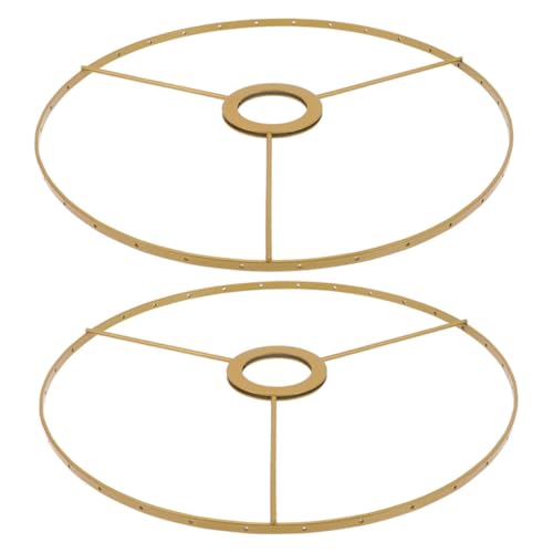 AUTSUPPL 2 Stück Lampenschirmhalter Lampenfassung Metallrahmen DIY Lampenschirmring mit Mittelloch für Tisch Stehlampen Robustes Lampenständer Zubehör für Wohn Bürobeleuchtung AUTSUPPL 2 Stück Lampenschirmhalter Lampenfassung Metallrahmen DIY Lampenschirmring mit Mittelloch für Tisch Stehlampen Robustes Lampenständer Zubehör für Wohn Bürobeleuchtung von AUTSUPPL